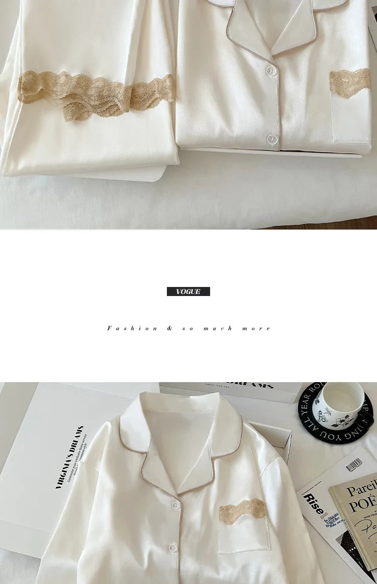 Princess Ice Silk Nightwear Set