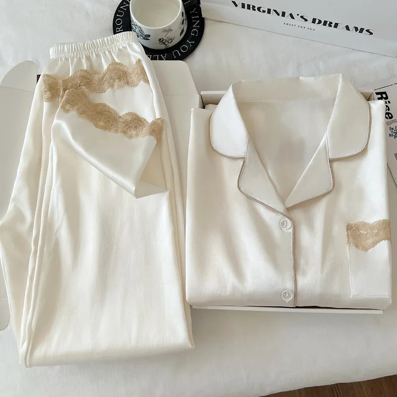Princess Ice Silk Nightwear Set