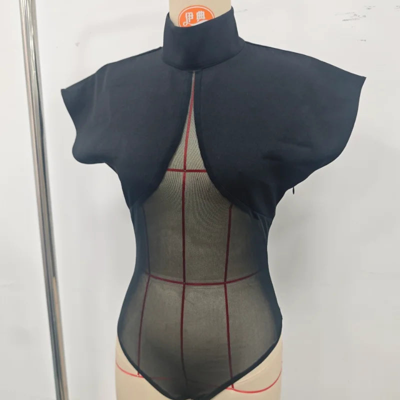 High Collar BodySuit