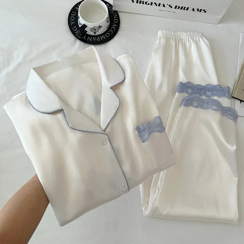 Princess Ice Silk Nightwear Set