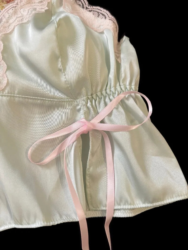 Moonflower Sleep Set With Chest Pad