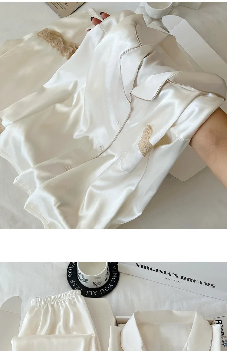 Princess Ice Silk Nightwear Set