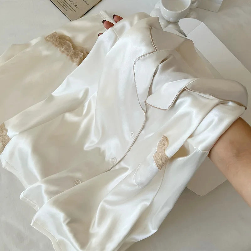 Princess Ice Silk Nightwear Set