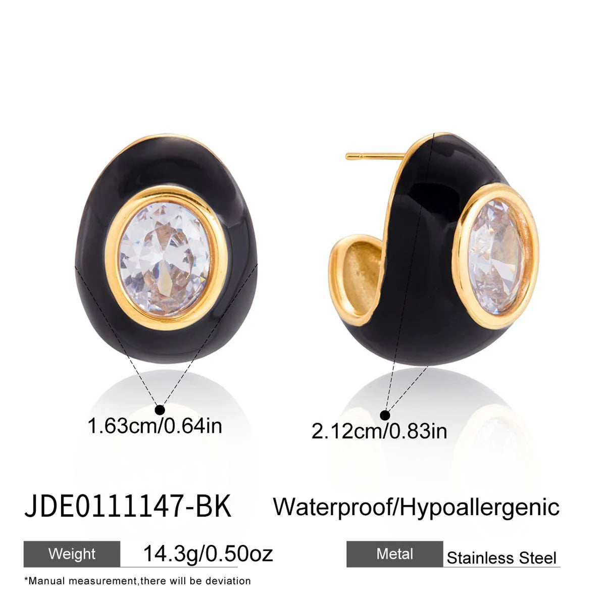 Oval Earrings