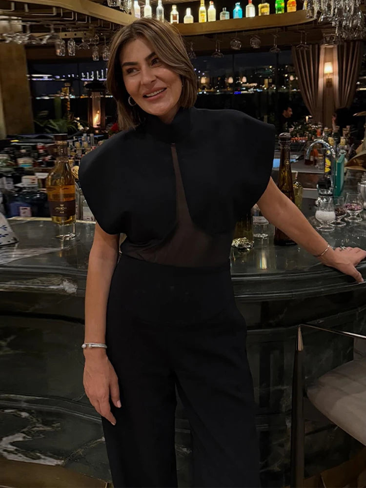 High Collar BodySuit