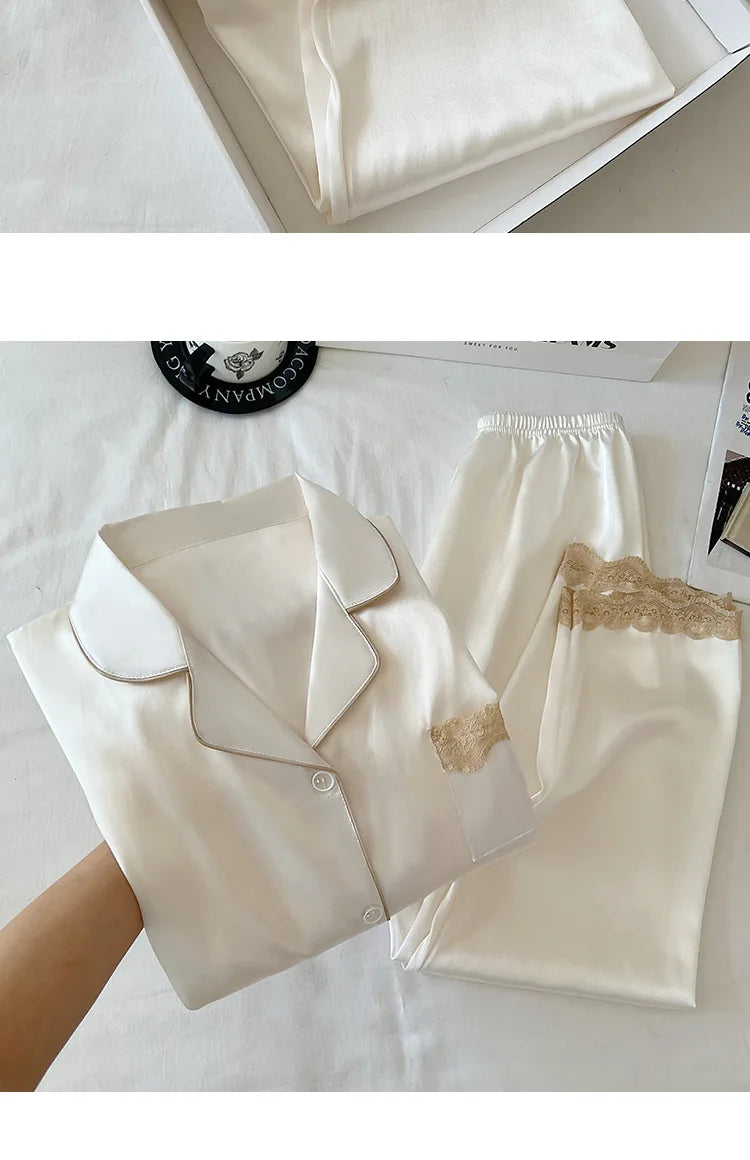 Princess Ice Silk Nightwear Set