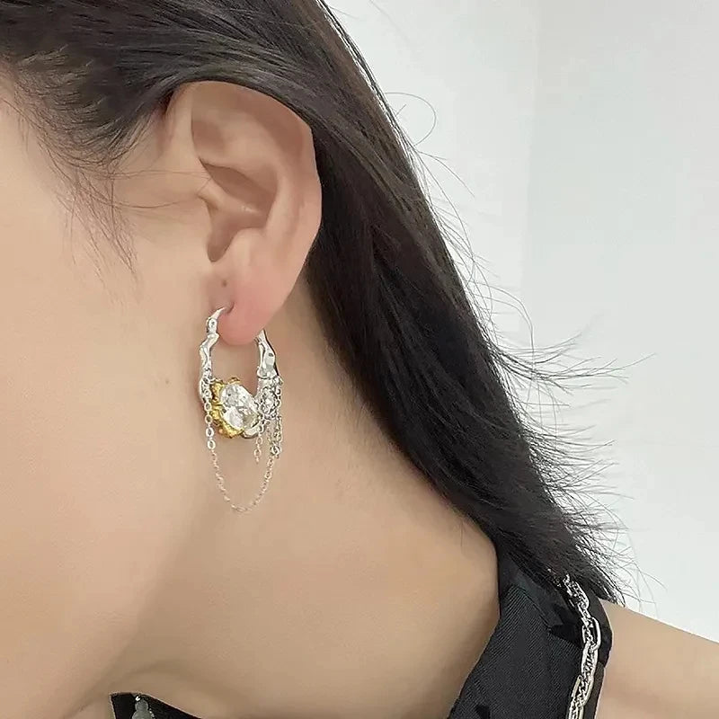 Irregular Hoop Earring