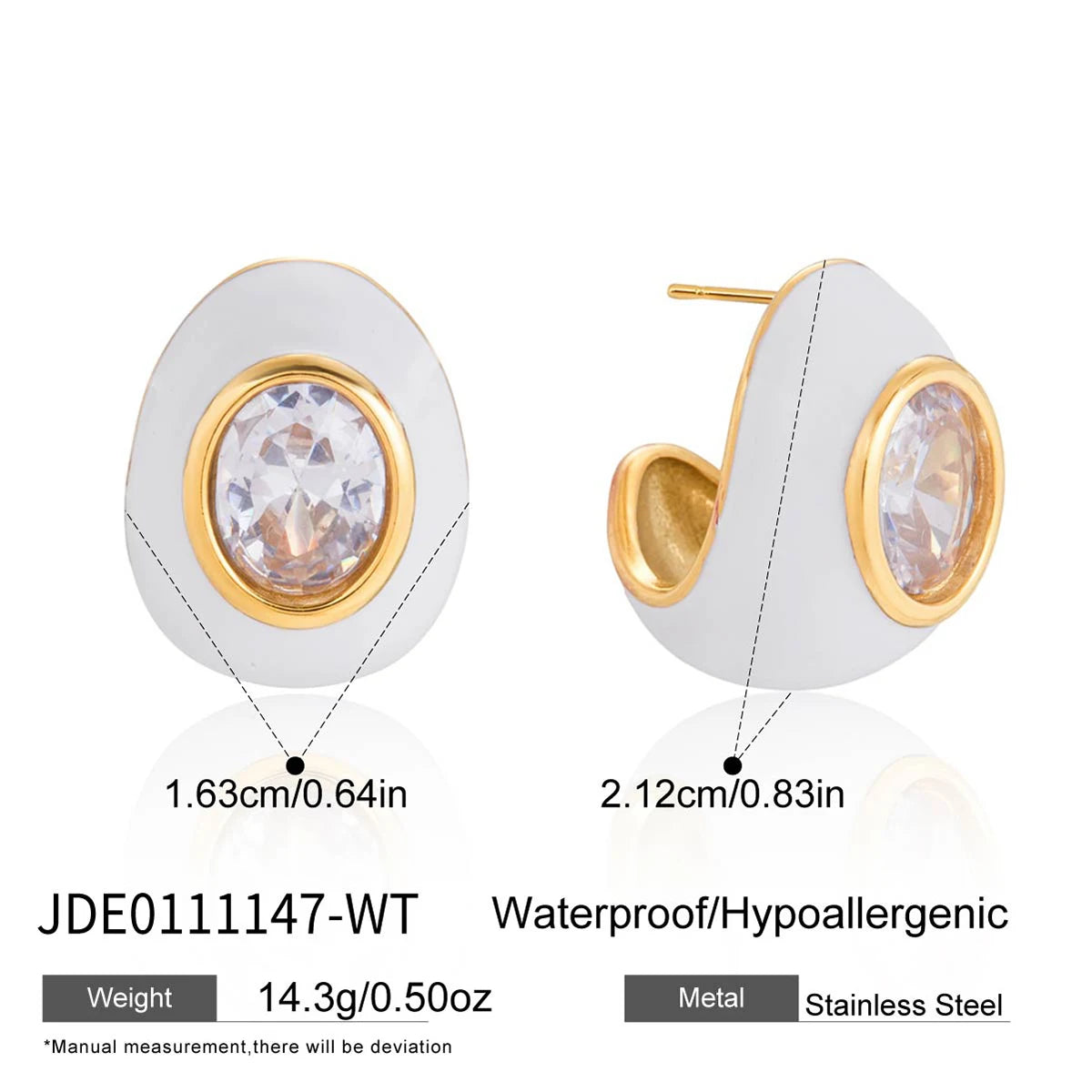 Oval Earrings