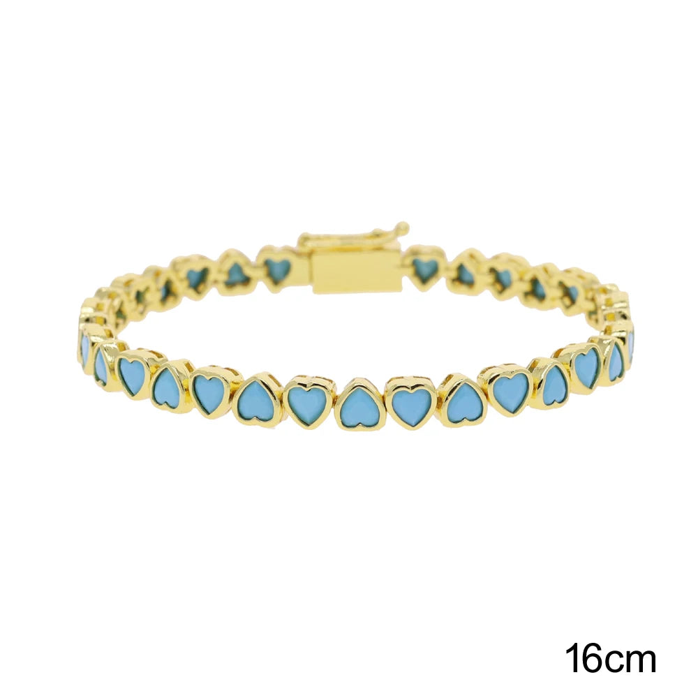 Turquoises Earring and Bracelet