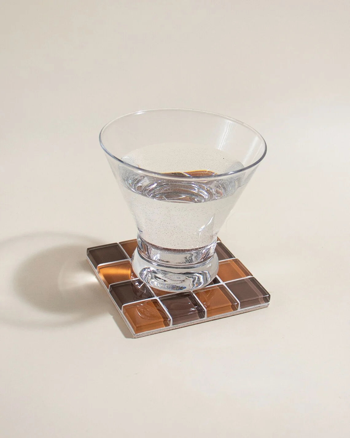 Mosaic Coaster Square Coaster Glass Tile Coaster Jewelry Display Colorful Home Decor Housewarming Gift Birthday Gifts