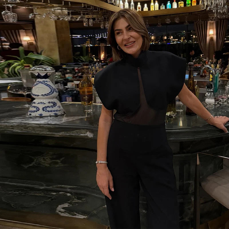 High Collar BodySuit