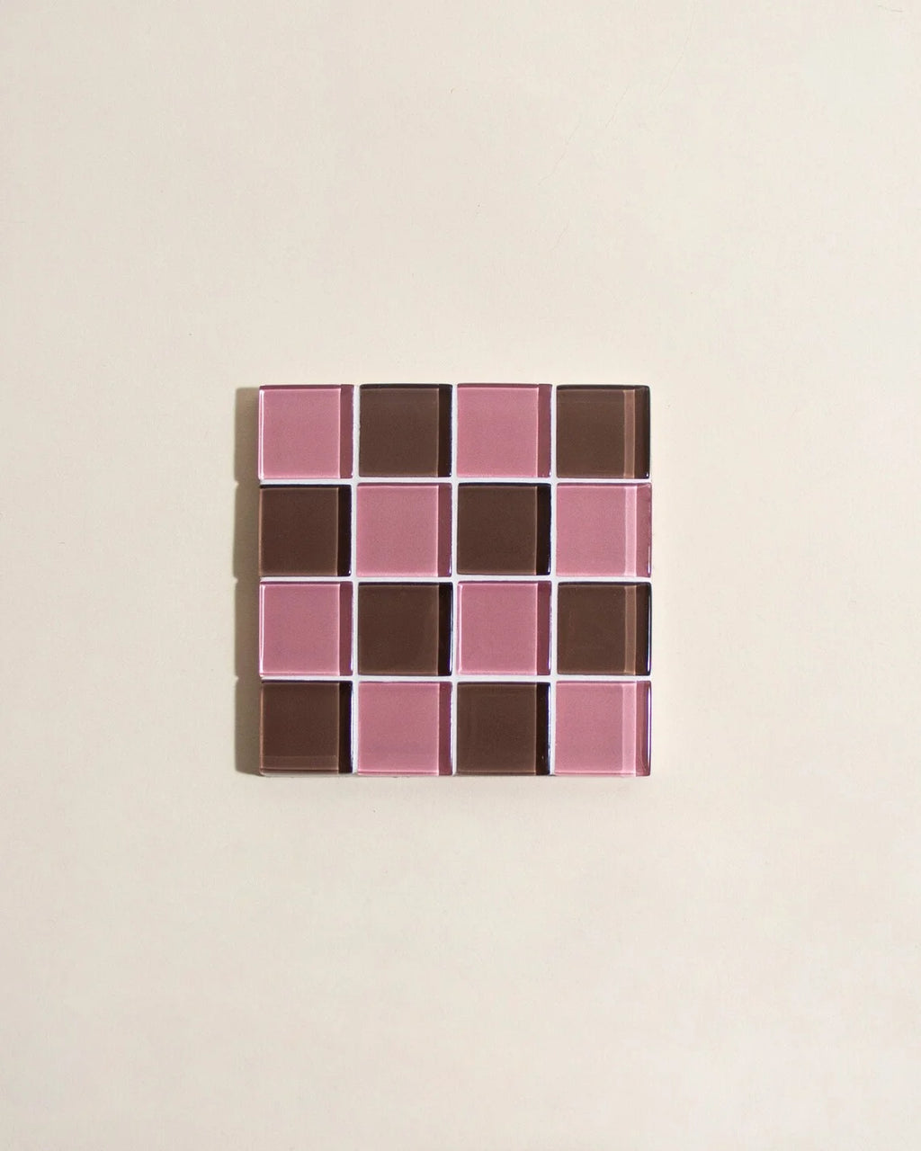 Mosaic Coaster Square Coaster Glass Tile Coaster Jewelry Display Colorful Home Decor Housewarming Gift Birthday Gifts
