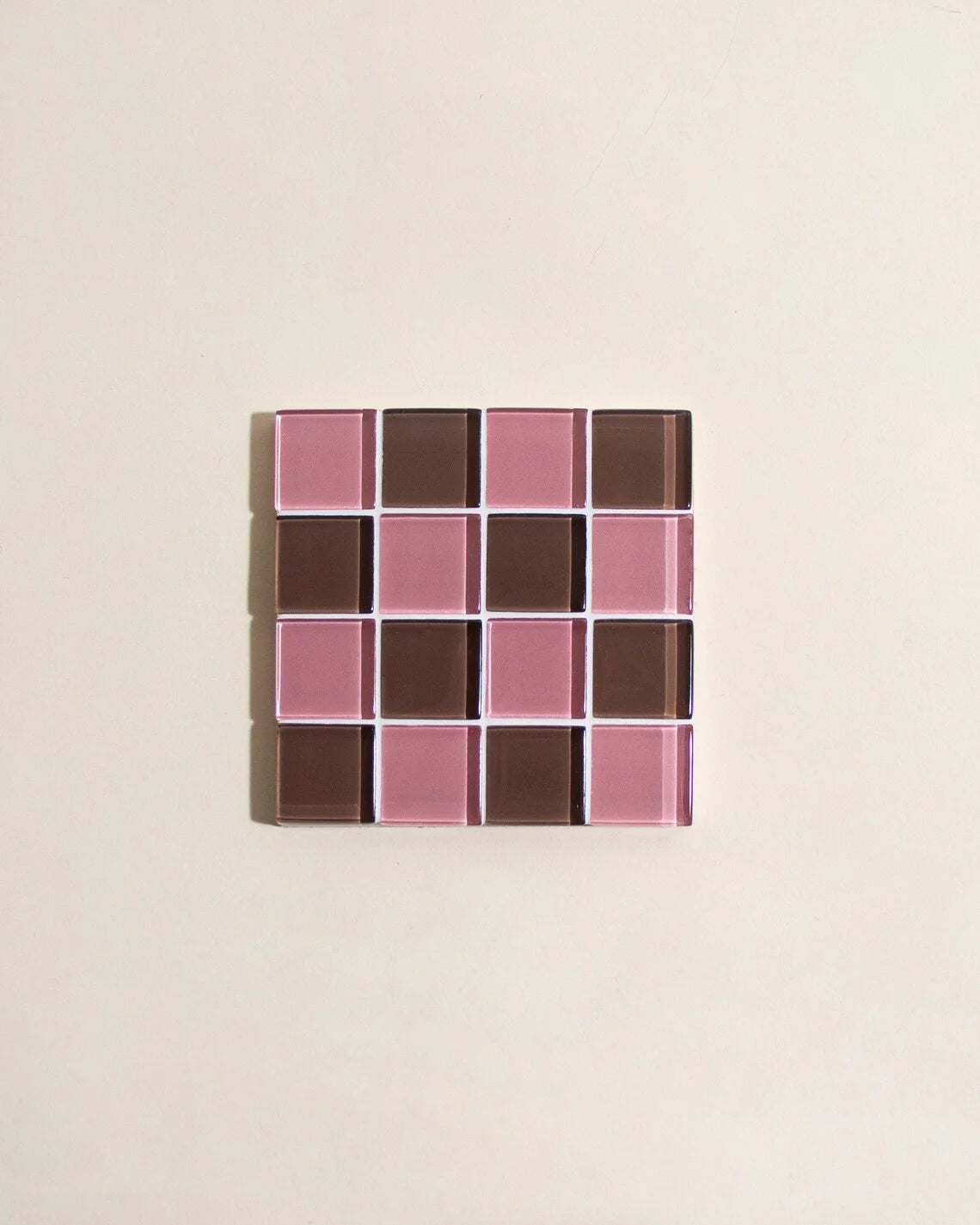 Mosaic Coaster Square Coaster Glass Tile Coaster Jewelry Display Colorful Home Decor Housewarming Gift Birthday Gifts