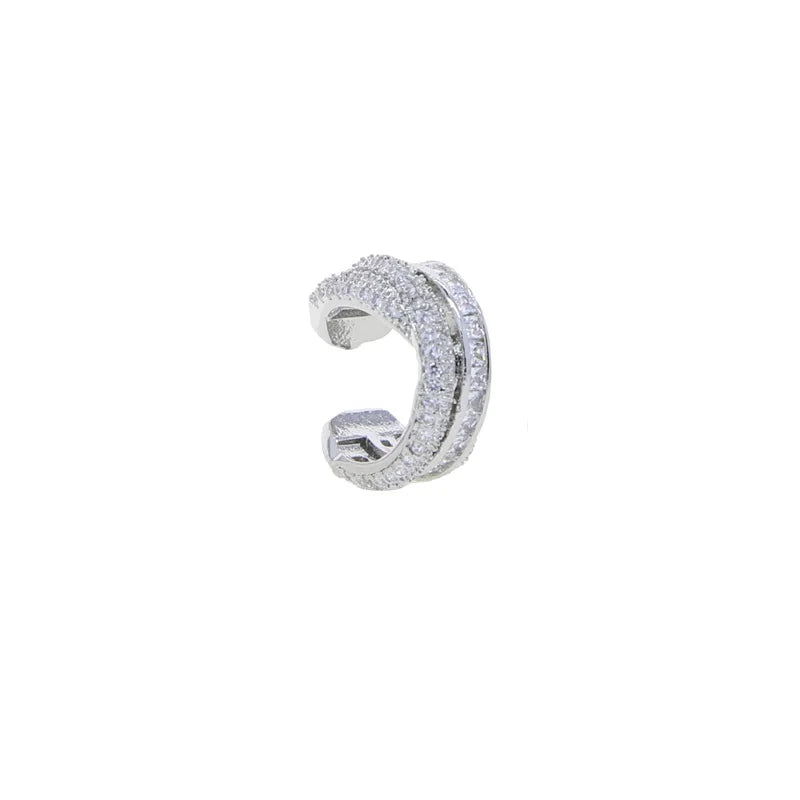 Elina Stud Earring with matching ear cuff