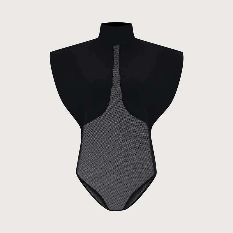 High Collar BodySuit