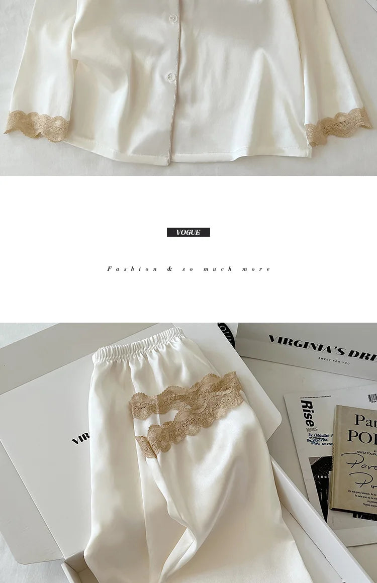 Princess Ice Silk Nightwear Set