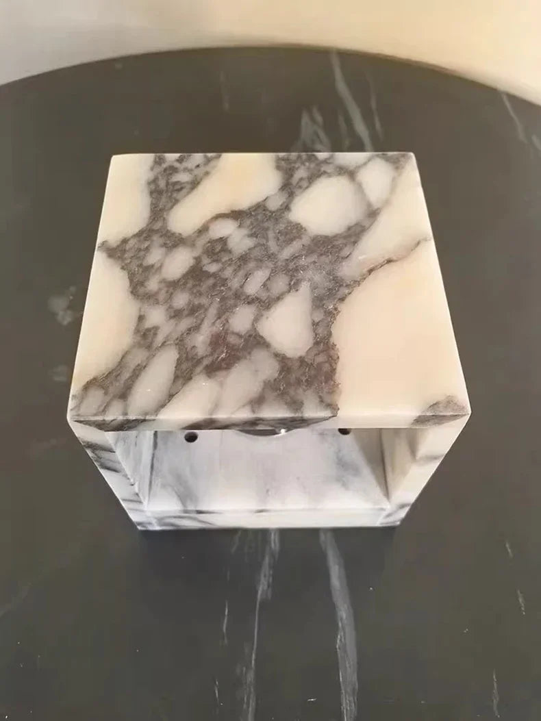 Nordic Italian Marble Lamp Indoor Background Wall Light Purple Pure Natural Stone Entrance Hallway Home Decor Lighting Fixtures
