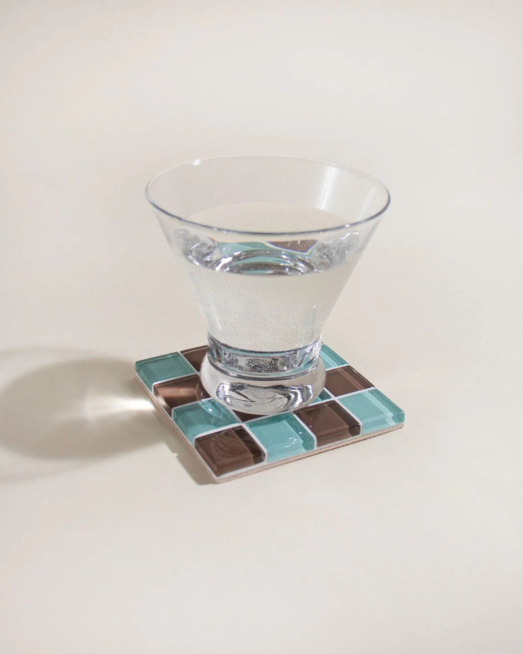 Mosaic Coaster Square Coaster Glass Tile Coaster Jewelry Display Colorful Home Decor Housewarming Gift Birthday Gifts