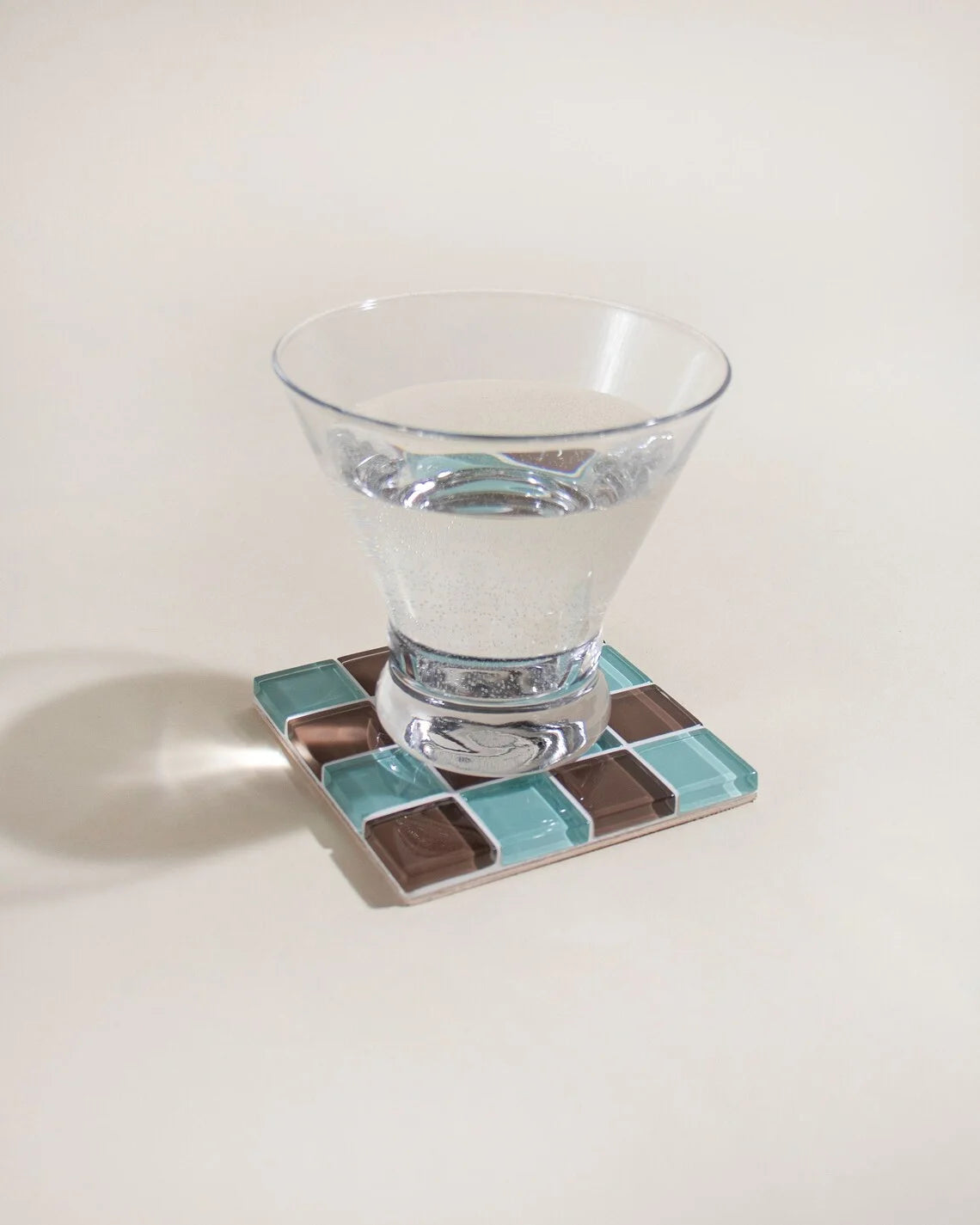 Mosaic Coaster Square Coaster Glass Tile Coaster Jewelry Display Colorful Home Decor Housewarming Gift Birthday Gifts