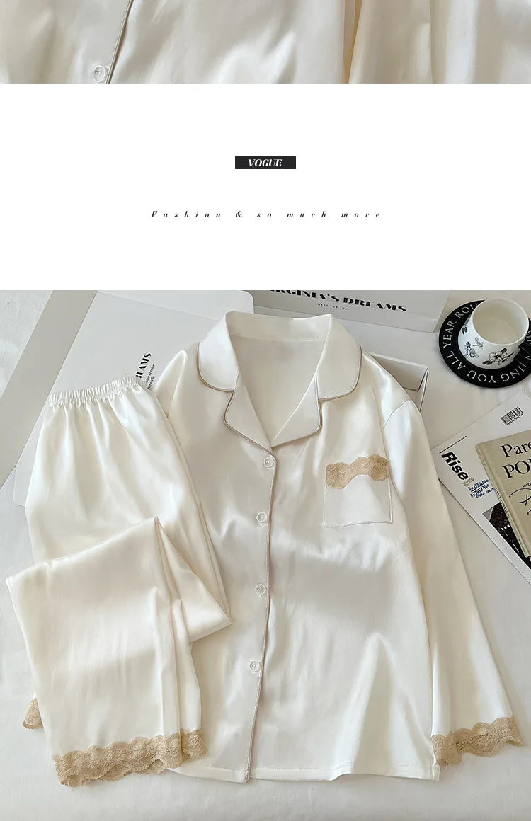 Princess Ice Silk Nightwear Set