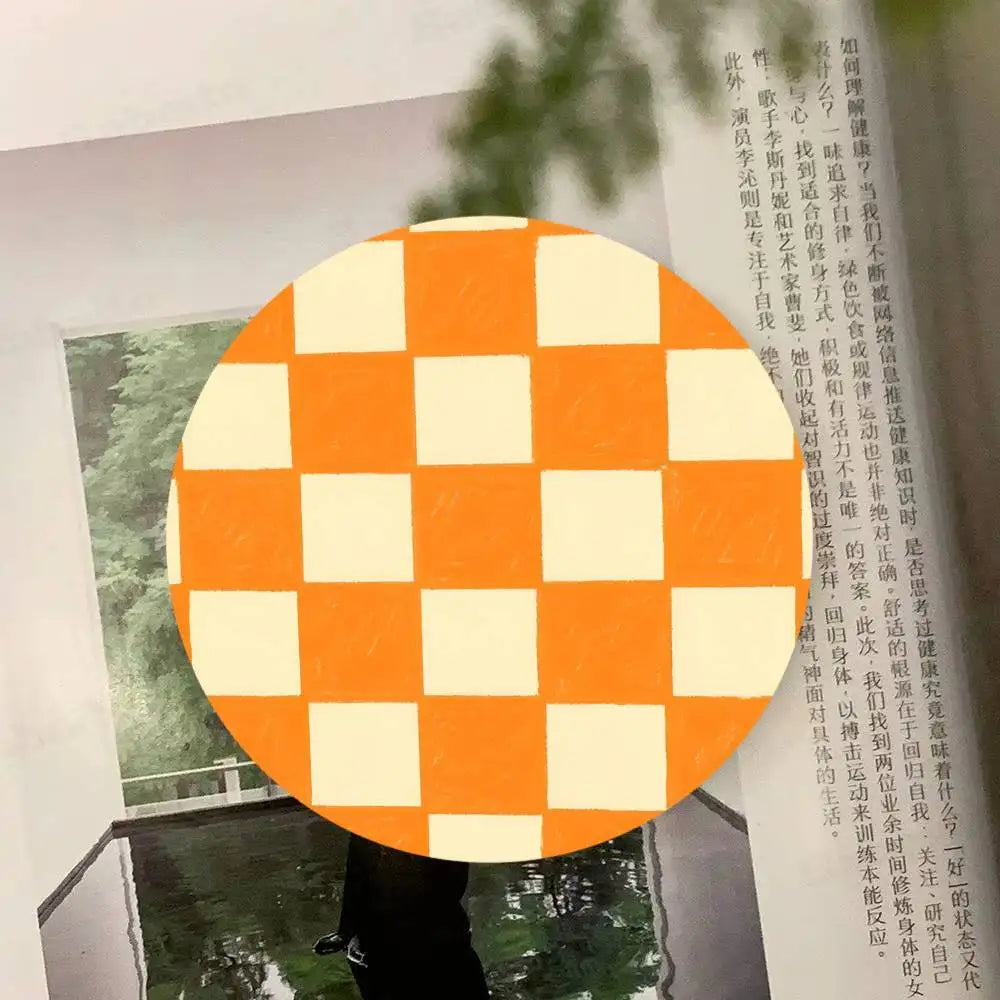 Checkered pattern Wooden Coaster  Suitable For Restaurants And Coffee Shops Easy To Wash And Clean