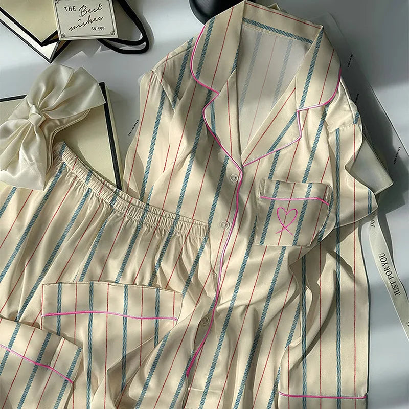 Slow Mornings  Ice-Silk PJ