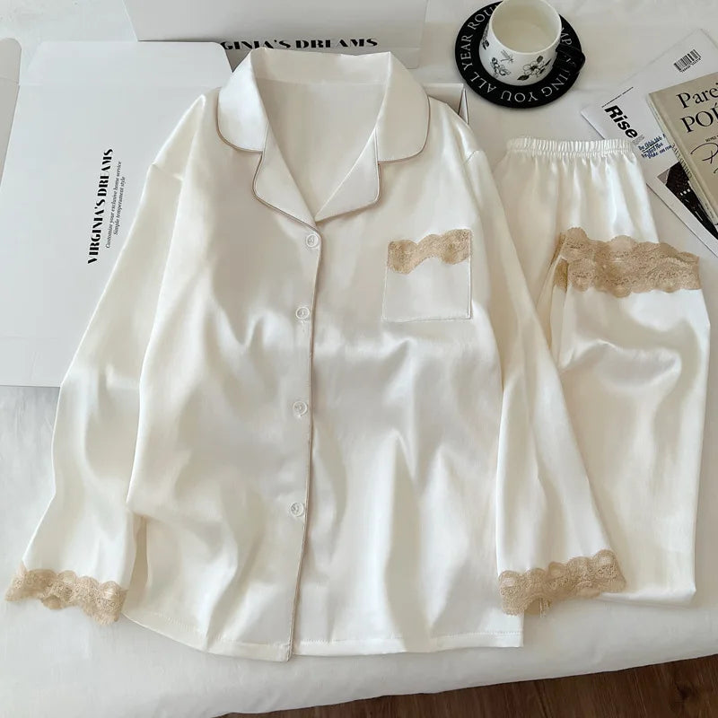 Princess Ice Silk Nightwear Set